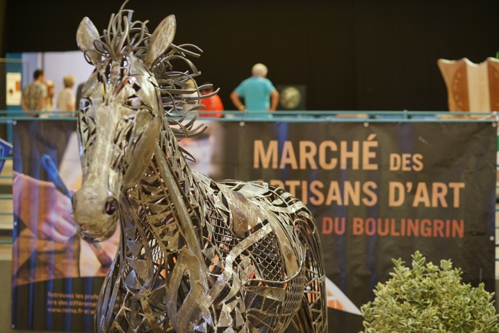 Marché des artisans d'art à Reims