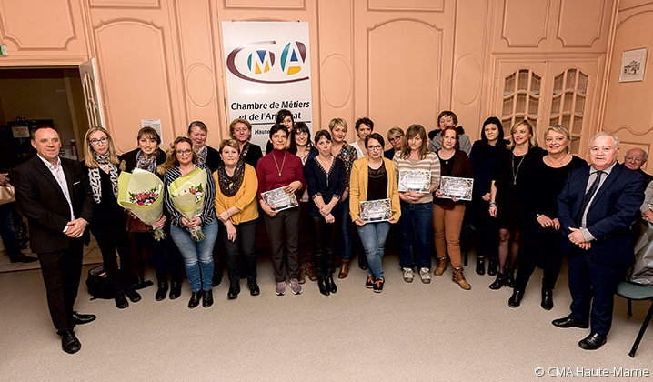 La remise des prix des Trophées de l’artisanat au féminin s’est déroulée le 6 mars à la CMA de Haute-Marne.