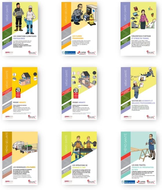 Brochures IRIS-ST prévention BTP