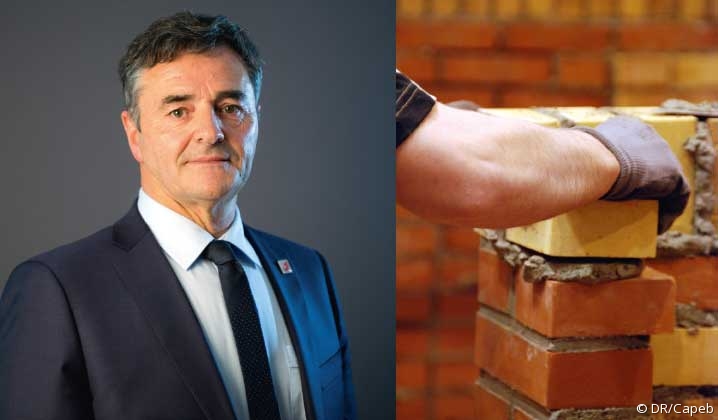 Dominique Métayer, président de l'Union nationale artisanale maçonnerie-carrelage. Dominique Métayer, président de l'Union nationale artisanale maçonnerie-carrelage.