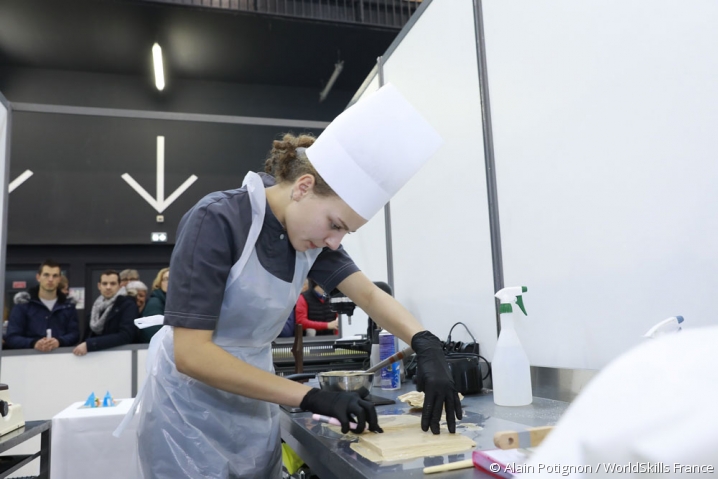 Pâtisserie - Compétitrice des finales nationales worldskills 2017 