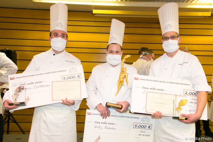 Grand prix de la charcuterie 2020 Lauréats du Grand prix de la charcuterie 2020
