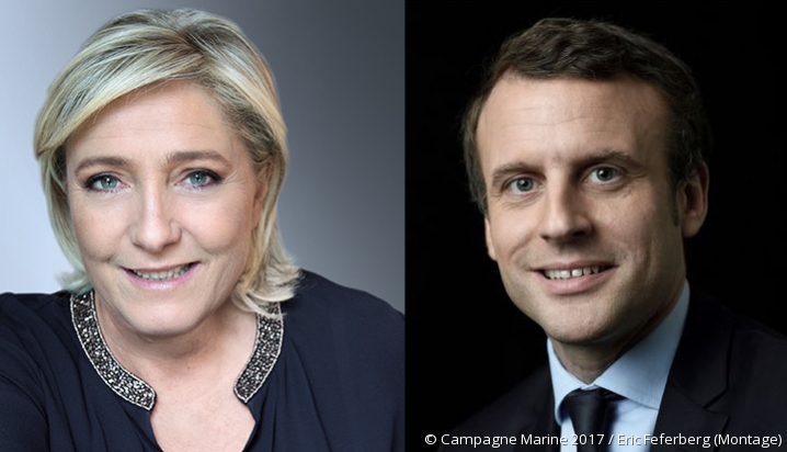 Le Pen Macron