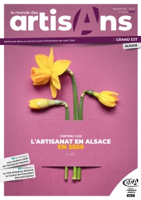 Une du Monde des Artisans 141 Edition Alsace