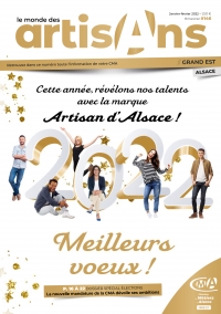 Une du Monde des Artisans 146 Edition Alsace