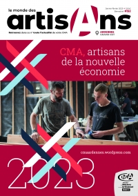 Une du Monde des Artisans 152 édition Ardennes. 