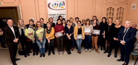 La remise des prix des Trophées de l’artisanat au féminin s’est déroulée le 6 mars à la CMA de Haute-Marne.