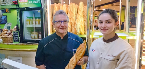 Andréa Bourgoin Meilleure jeune Boulanger de France